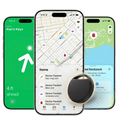 1 SafeTag – Find Hub Rastreador Inteligente Anti Pérdida GPS Android