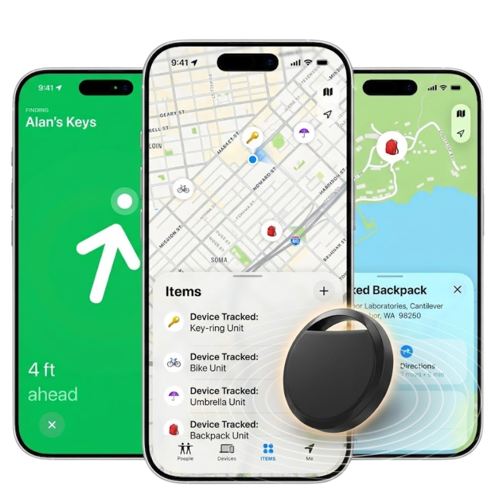1 SafeTag – Find Hub Rastreador Inteligente Anti Pérdida GPS Android